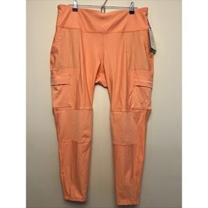 Alpine design women's high-rise leggings,‎ XXL, orange NWT